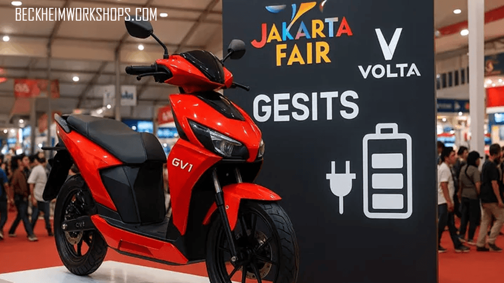 Inovasi Terbaru: Gesits GV1, Motor Listrik Kolaborasi dengan Volta