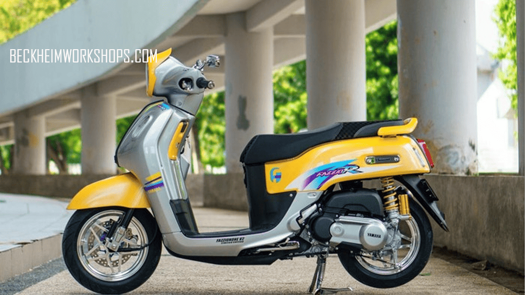 Di Luar Nalar, Yamaha Fazzio Ini Dimodifikasi Gaya Racing Mirip F1ZR Limited Edition
